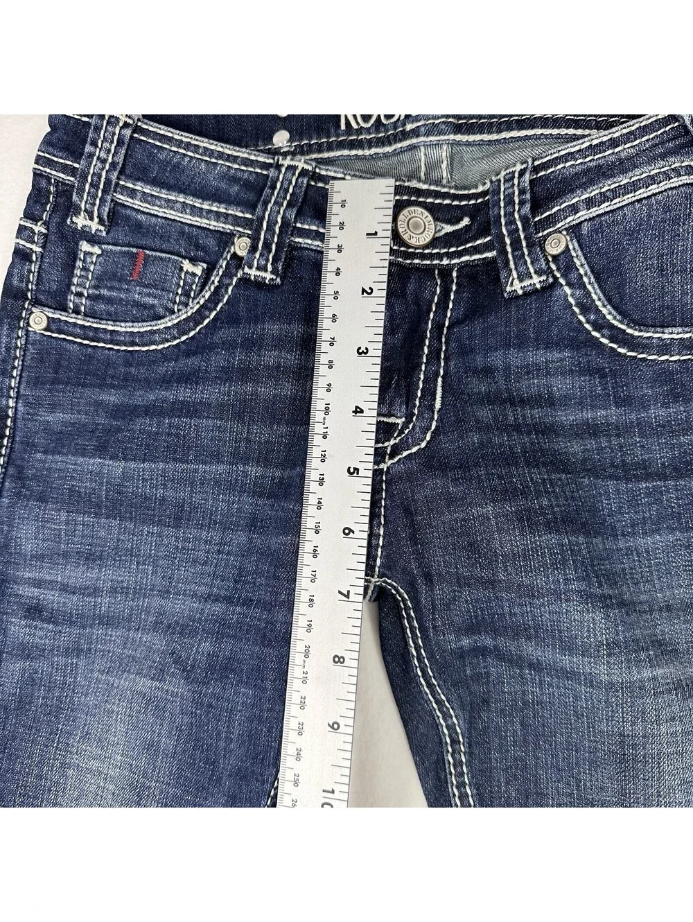 Rock & Roll Jeans Skinny American Flag 🇺🇲 Cowgirl Jeans 🇺🇲 Size 26x33